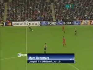 Marc Overmars-Best Opponents Goal Seen At Anfield